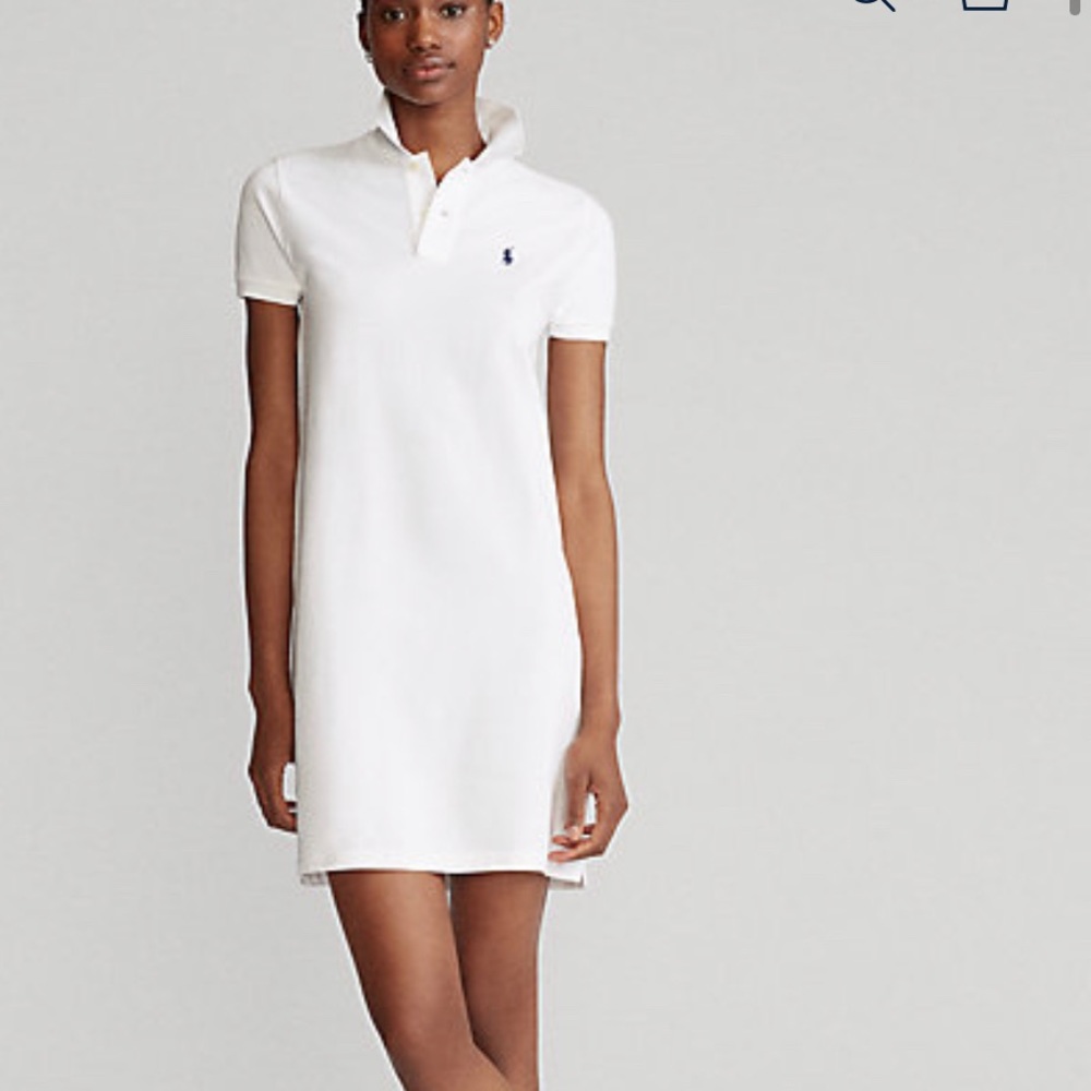 Polo Ralph Lauren Cotton Mesh Polo Dress size:L In good condition!